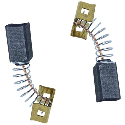 2x Kohlebürsten für Black & Decker · 596071-00 · AST 15 · Winkelschleifer · 6,3 × 7,8 × 11/13 mm