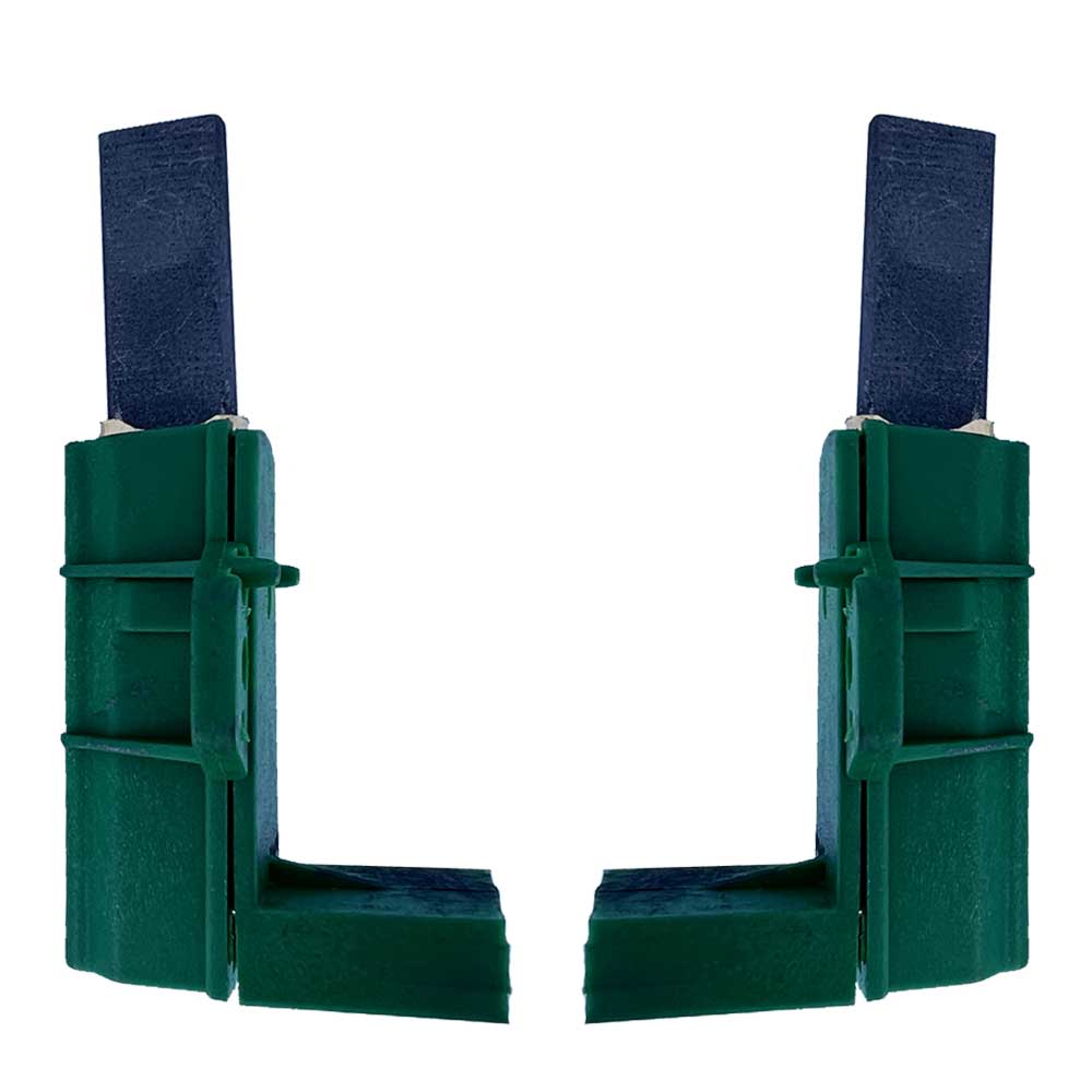 2x Kohlebürsten für ElektraBregenz · WAI 71432 BREGENZ · Typ 7178441500 · Waschmaschine · 5 × 12,5 × 34 mm