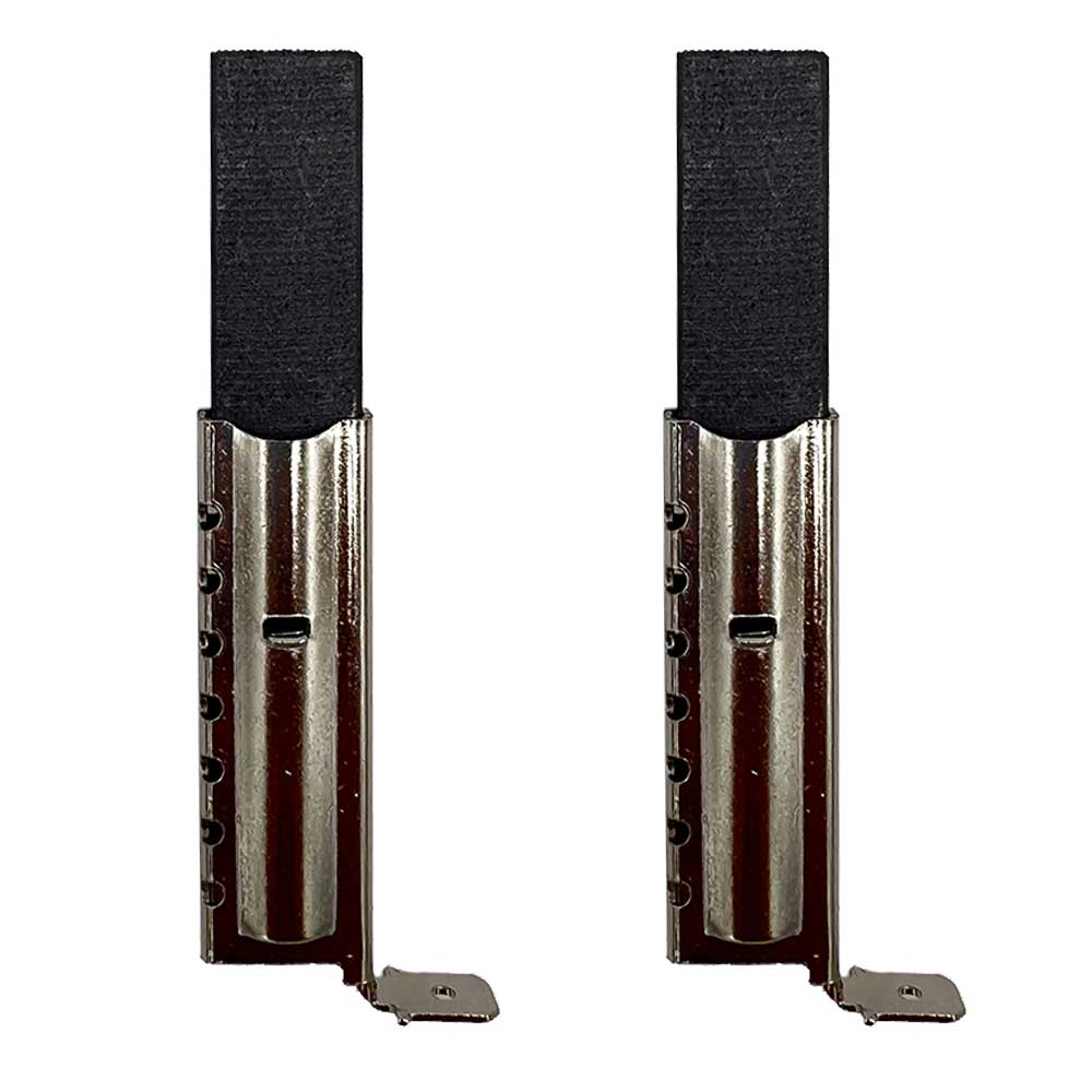 2x Kohlebürsten für Candy · CDB 264-80 · Typ 31800094 · Waschtrockner · 5 × 12,3 × 36 mm