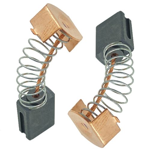 2x Kohlebürsten Motorkohlen für Top Craft TWS 125 Winkelschleifer 6 x 11 x 14 mm